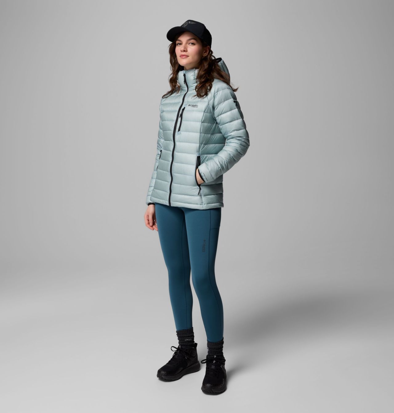 Women's Arctic Crest™ Down Hooded Jacket 2