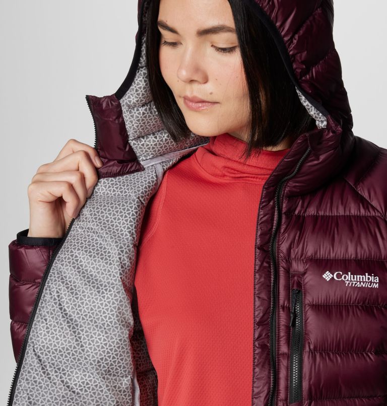 Women's Arctic Crest Down Hooded Jacket | Columbia Women's Arctic Crest Down Hooded Jacket | Columbia