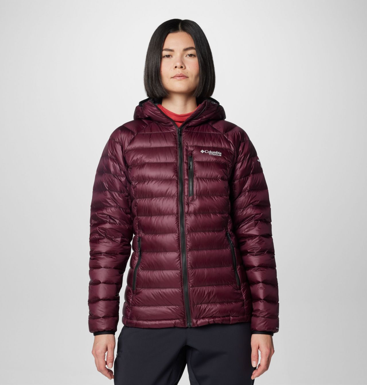 Women's Arctic Crest™ Down Hooded Jacket 8