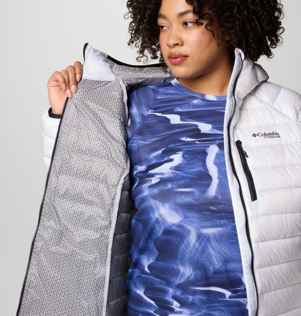 Manteau à capuchon en duvet Arctic Crest™ pour femmes – Grandes tailles 8