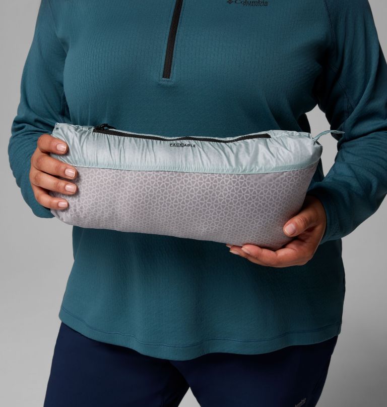 Manteau à capuchon en duvet Arctic Crest pour femmes – Grandes tailles, Color: Crushed Blue, image 10