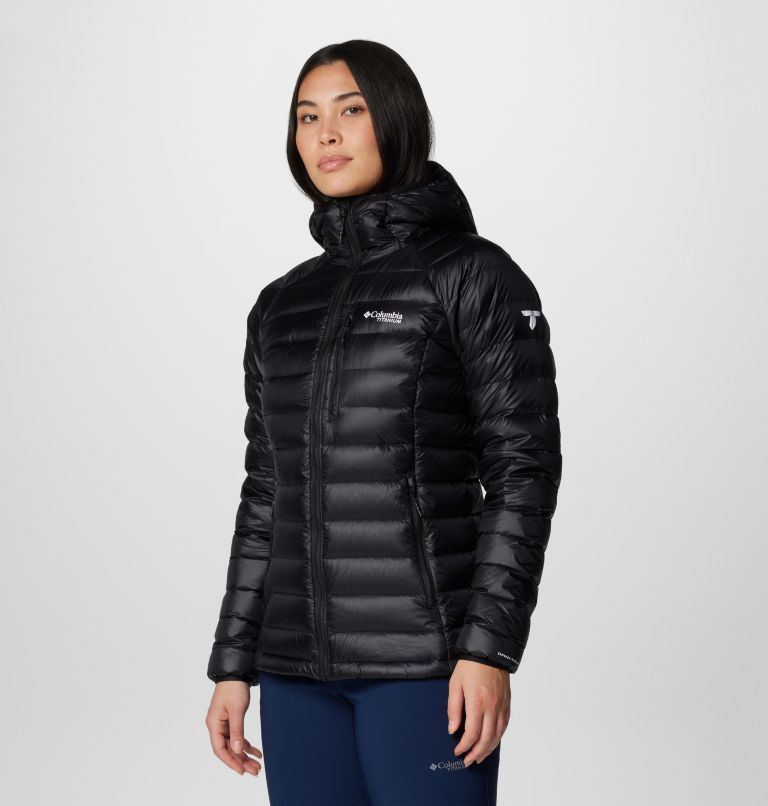 Arctic Crest Daunenjacke mit Kapuze für Frauen, Color: Black, image 4