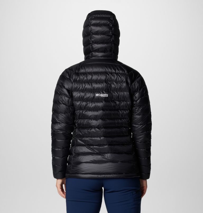 Arctic Crest Daunenjacke mit Kapuze für Frauen, Color: Black, image 2