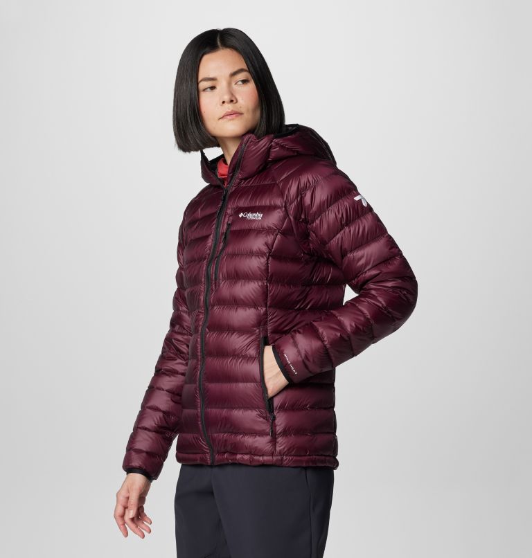 Women's Arctic Crest™ Down Hooded Jacket | Columbia Sportswear