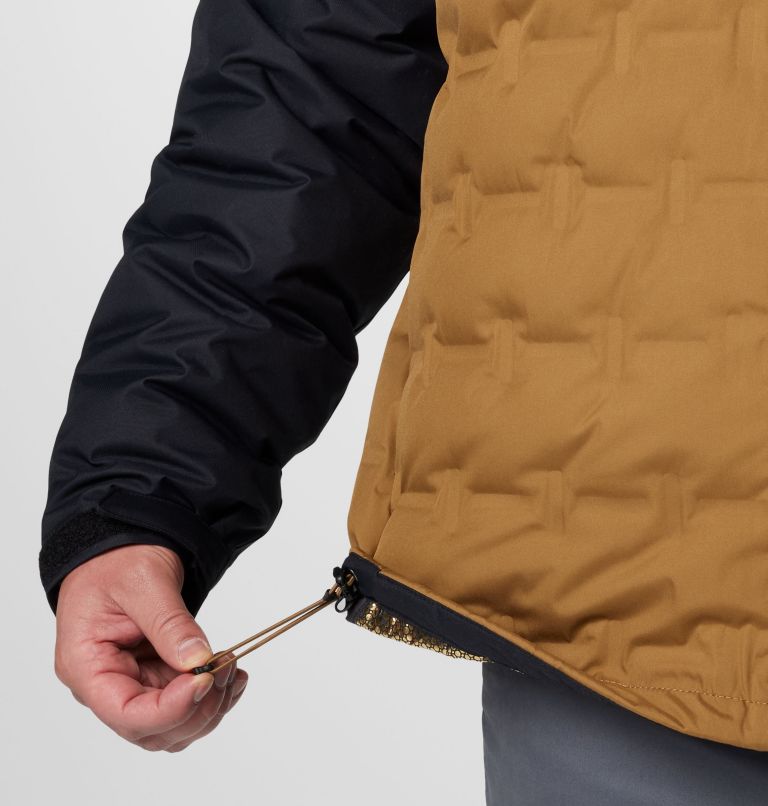 Men's Grand Trek III Down Hooded Jacket - Big, Color: Delta, Black, image 7