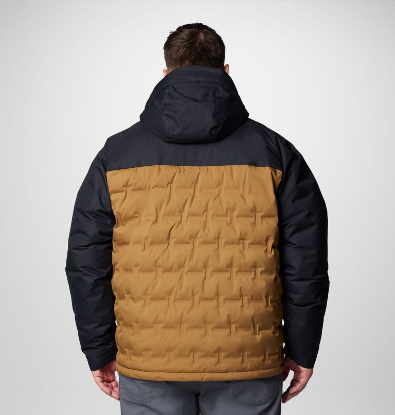 Men's Grand Trek III Down Hooded Jacket - Big, Color: Delta, Black, image 2