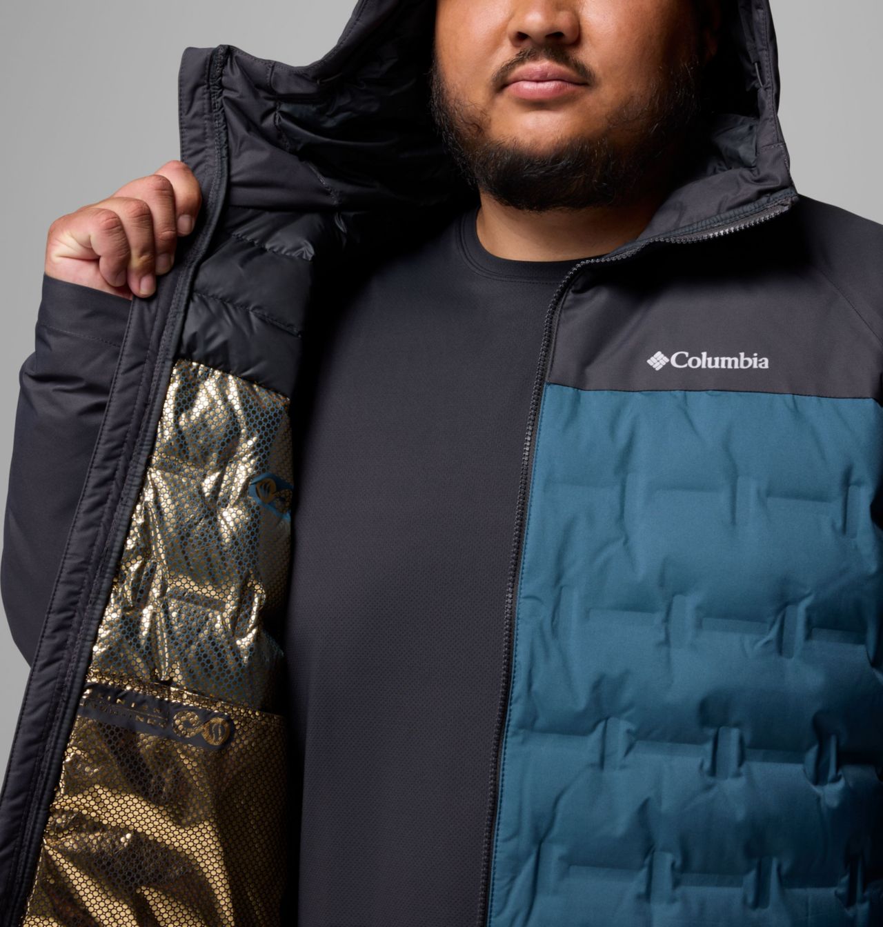 Men's Grand Trek™ III Down Hooded Jacket - Big 6
