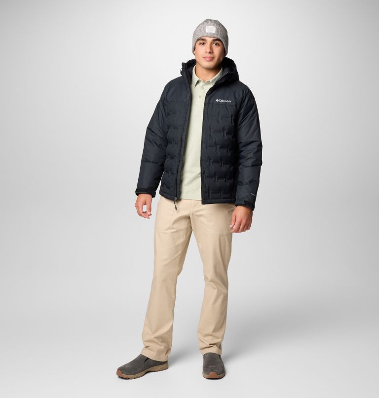 Grand Trek III wasserdichte Daunen Jacke mit Kapuze für Männer, Color: Black, image 3