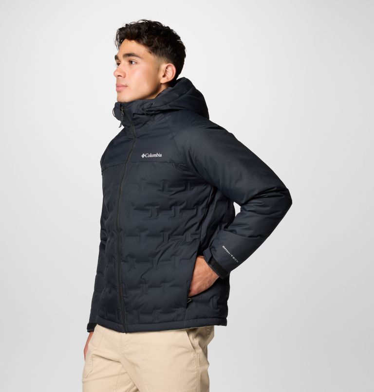Grand Trek III wasserdichte Daunen Jacke mit Kapuze für Männer, Color: Black, image 4