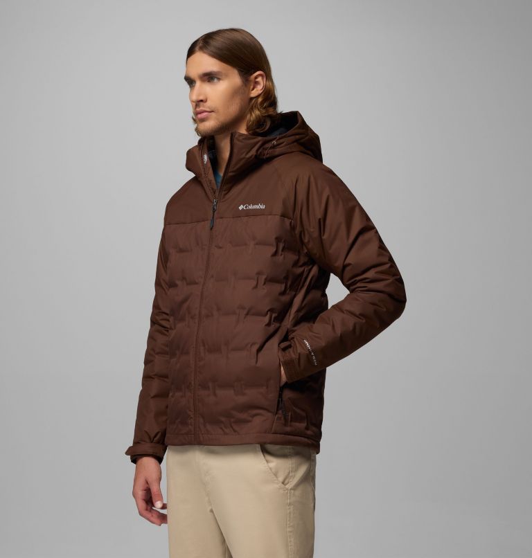 Men's Grand Trek III Down Waterproof Hooded Jacket, Color: Tobacco, image 4