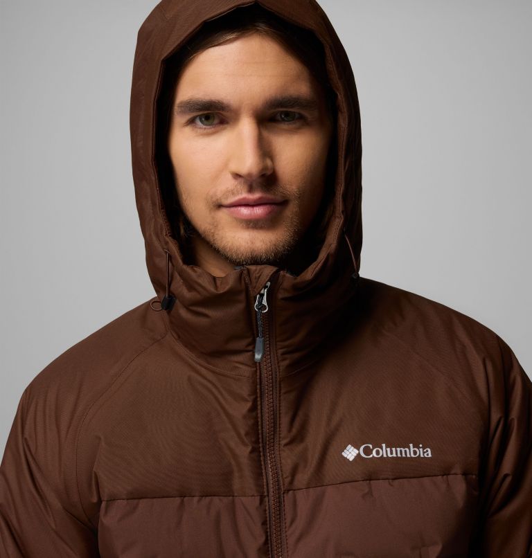Men's Grand Trek III Down Waterproof Hooded Jacket, Color: Tobacco, image 7