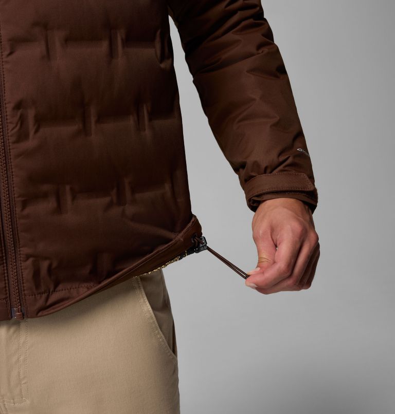 Men's Grand Trek III Down Waterproof Hooded Jacket, Color: Tobacco, image 8