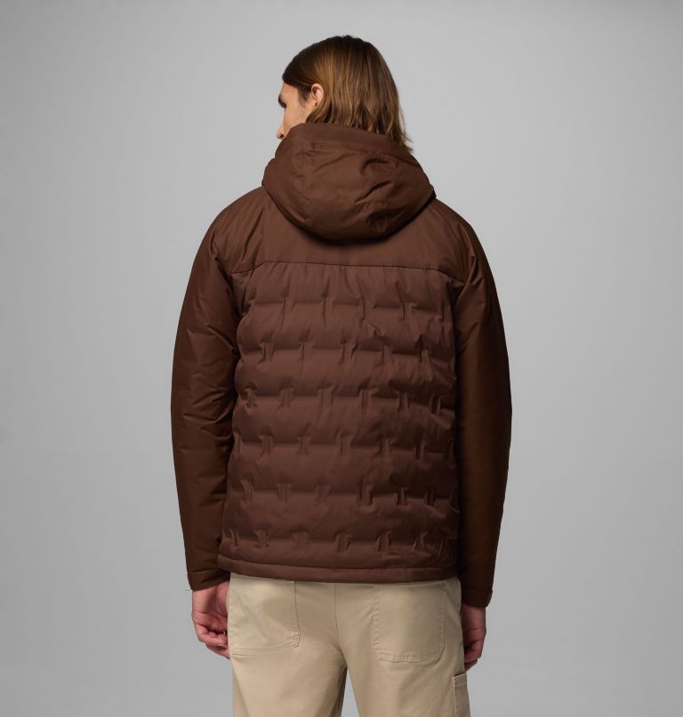 Men's Grand Trek III Down Waterproof Hooded Jacket, Color: Tobacco, image 3