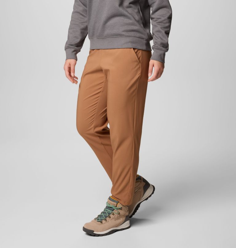 Women's All Seasons Pull-On Pants, Color: Camel Brown, image 4