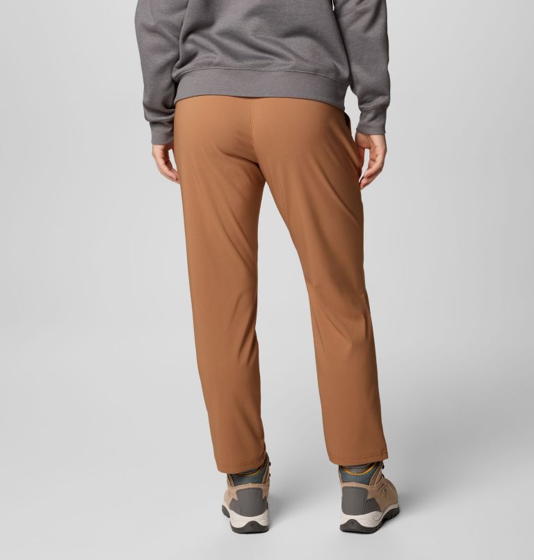 Women's All Seasons Pull-On Pants, Color: Camel Brown, image 2