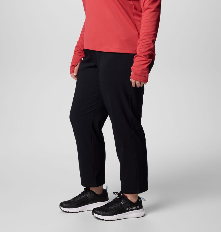 Women's All Seasons Pull-On Pants - Plus Size, Color: Black, image 4