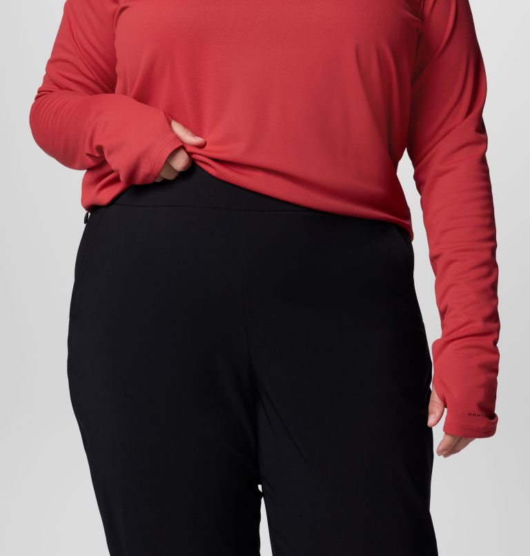 Women's All Seasons Pull-On Pants - Plus Size, Color: Black, image 5