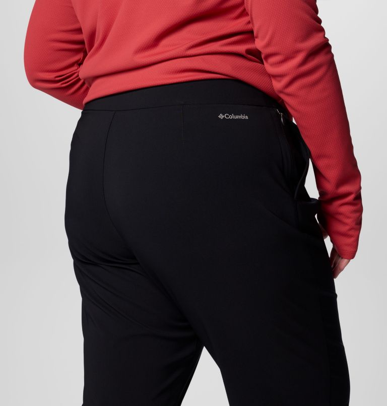 Women's All Seasons Pull-On Pants - Plus Size, Color: Black, image 6