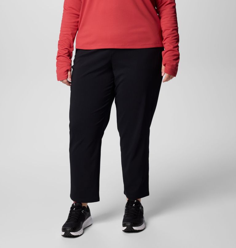 Women's All Seasons Pull-On Pants - Plus Size, Color: Black, image 1