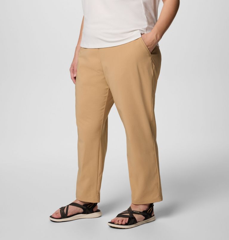 Women's All Seasons Pull-On Pants - Plus Size, Color: Canoe, image 3
