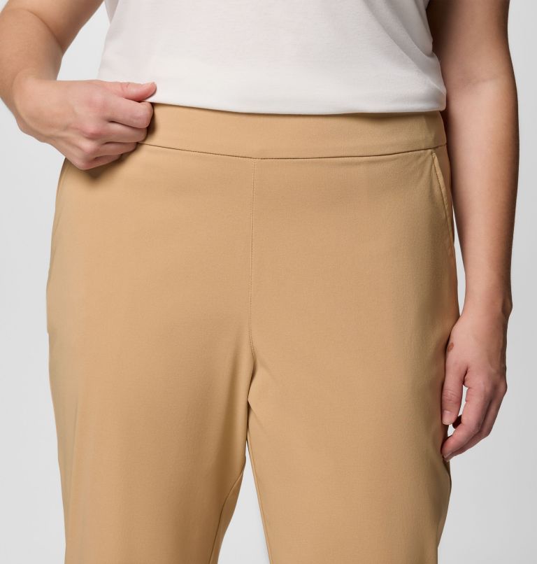 Women's All Seasons Pull-On Pants - Plus Size, Color: Canoe, image 4