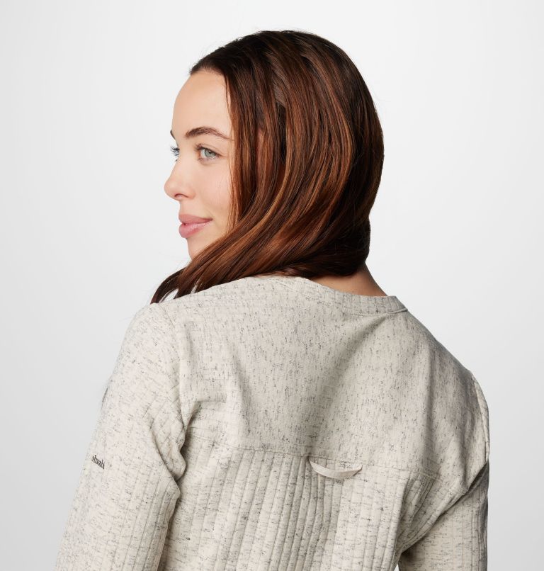 Haut Henley à manches longues Brea Falls pour femmes, Color: Dark Stone, image 6