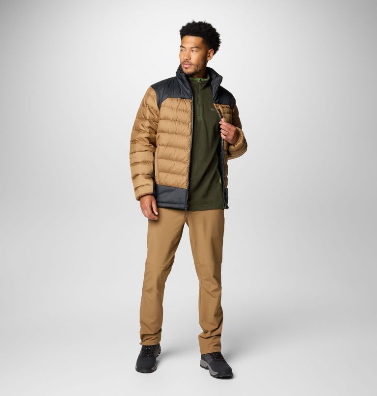 Men's Autumn Park II Down Jacket, Color: Delta, Black, image 3