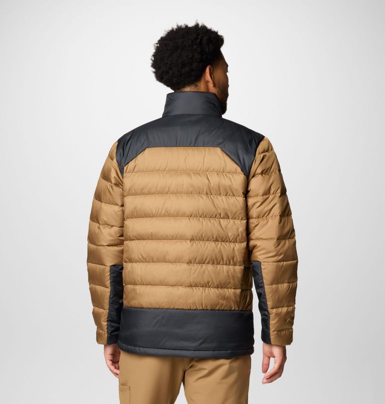 Men's Autumn Park II Down Jacket, Color: Delta, Black, image 2