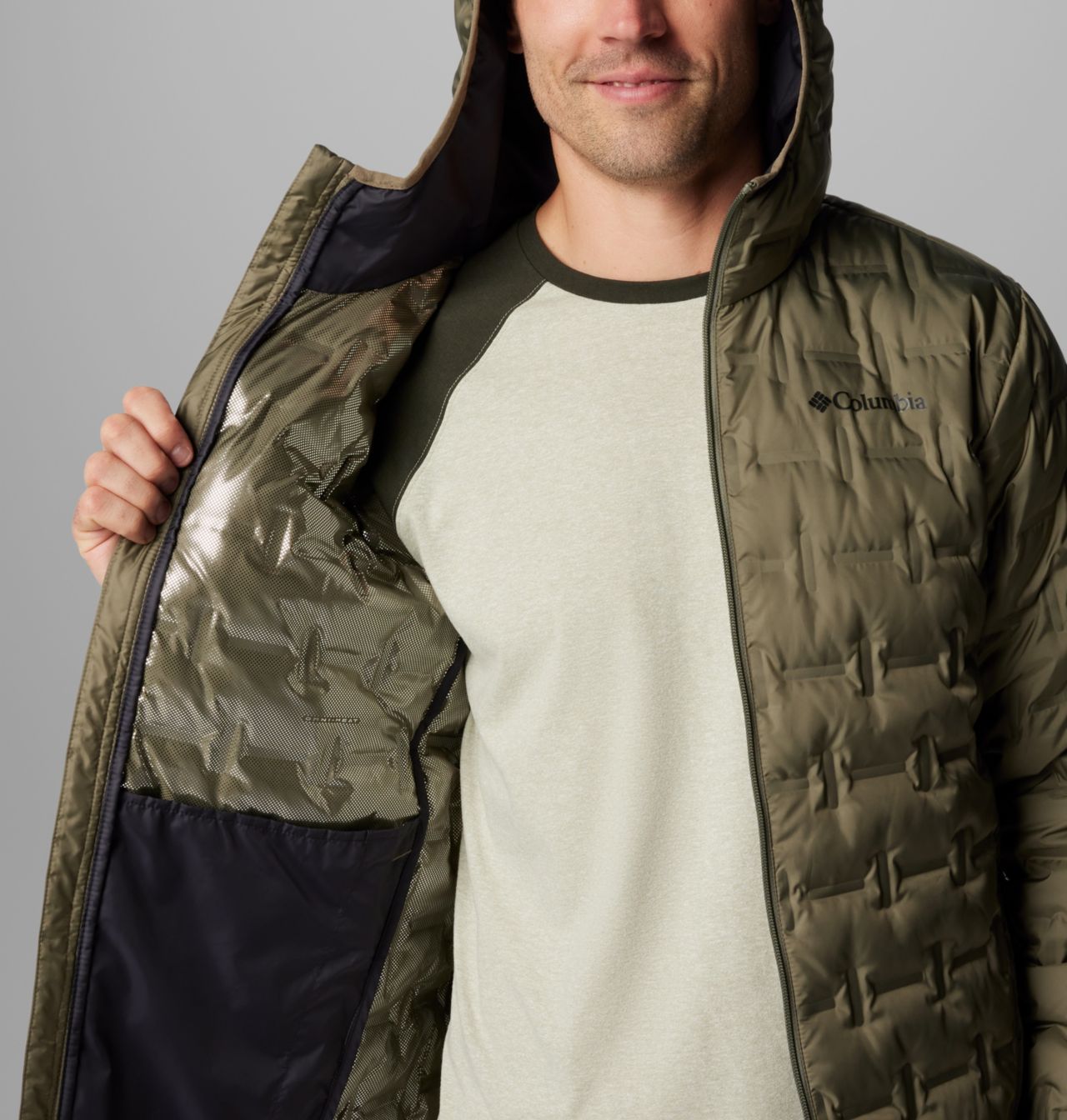 Men's Delta Ridge™ II Down Hooded Jacket 6