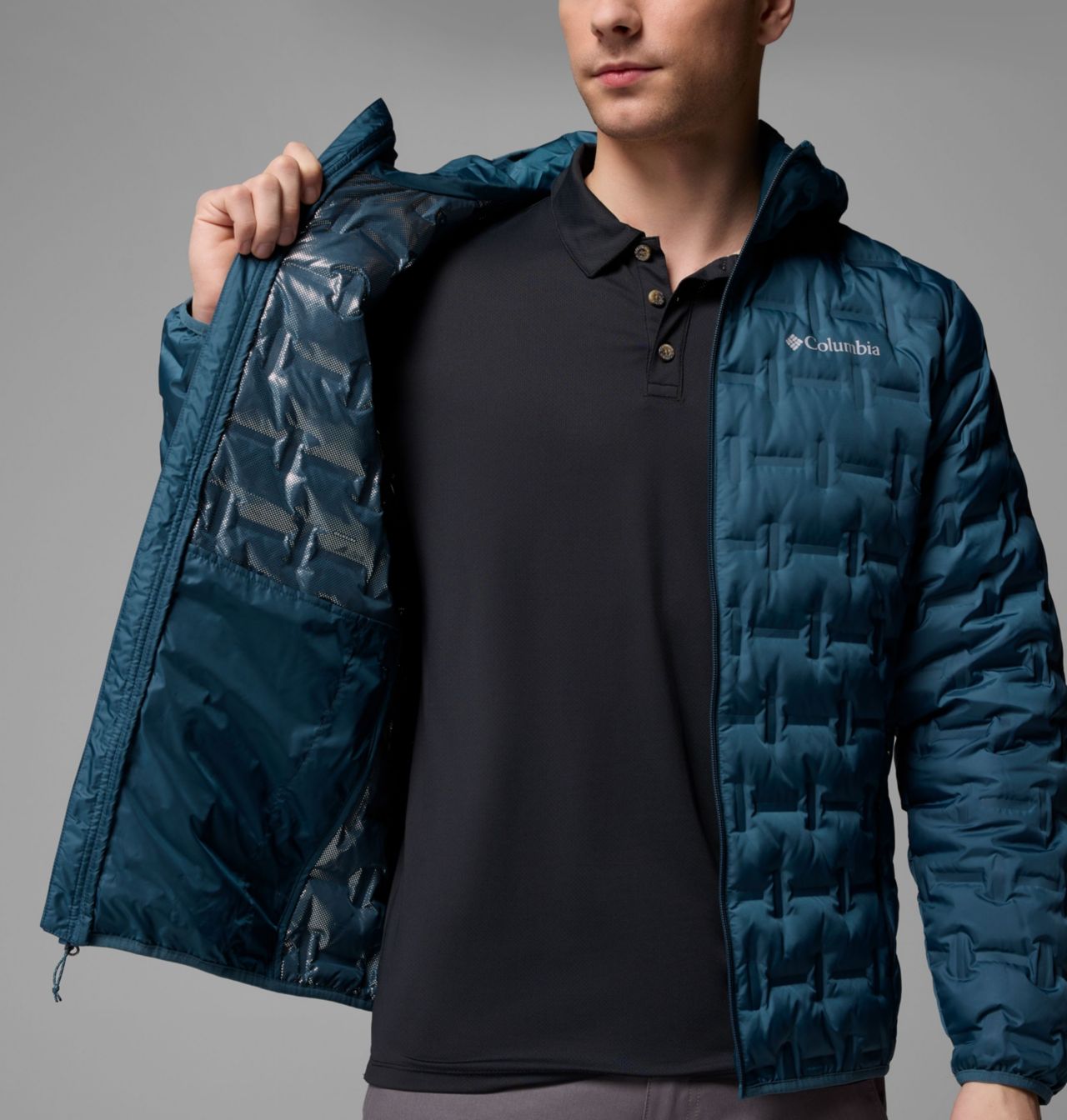Men's Delta Ridge™ II Down Hooded Jacket 6