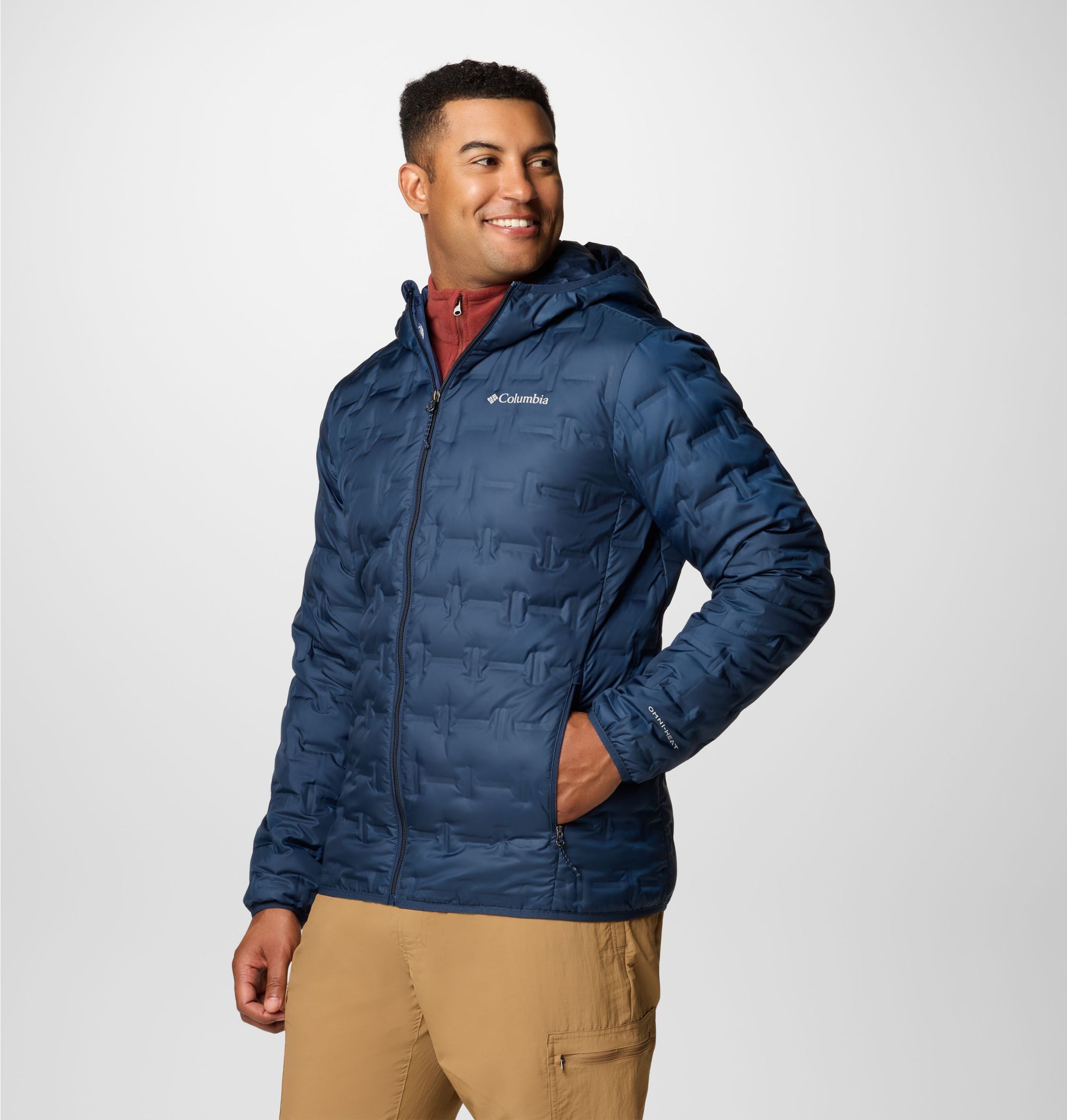 $180+ New Columbia purchases Real Down Delta Ridge Omni-Heat Snow Jacket! M