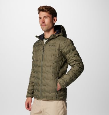 Delta Ridge Daunenjacke mit Kapuze für Herren, Color: Stone Green, image 20