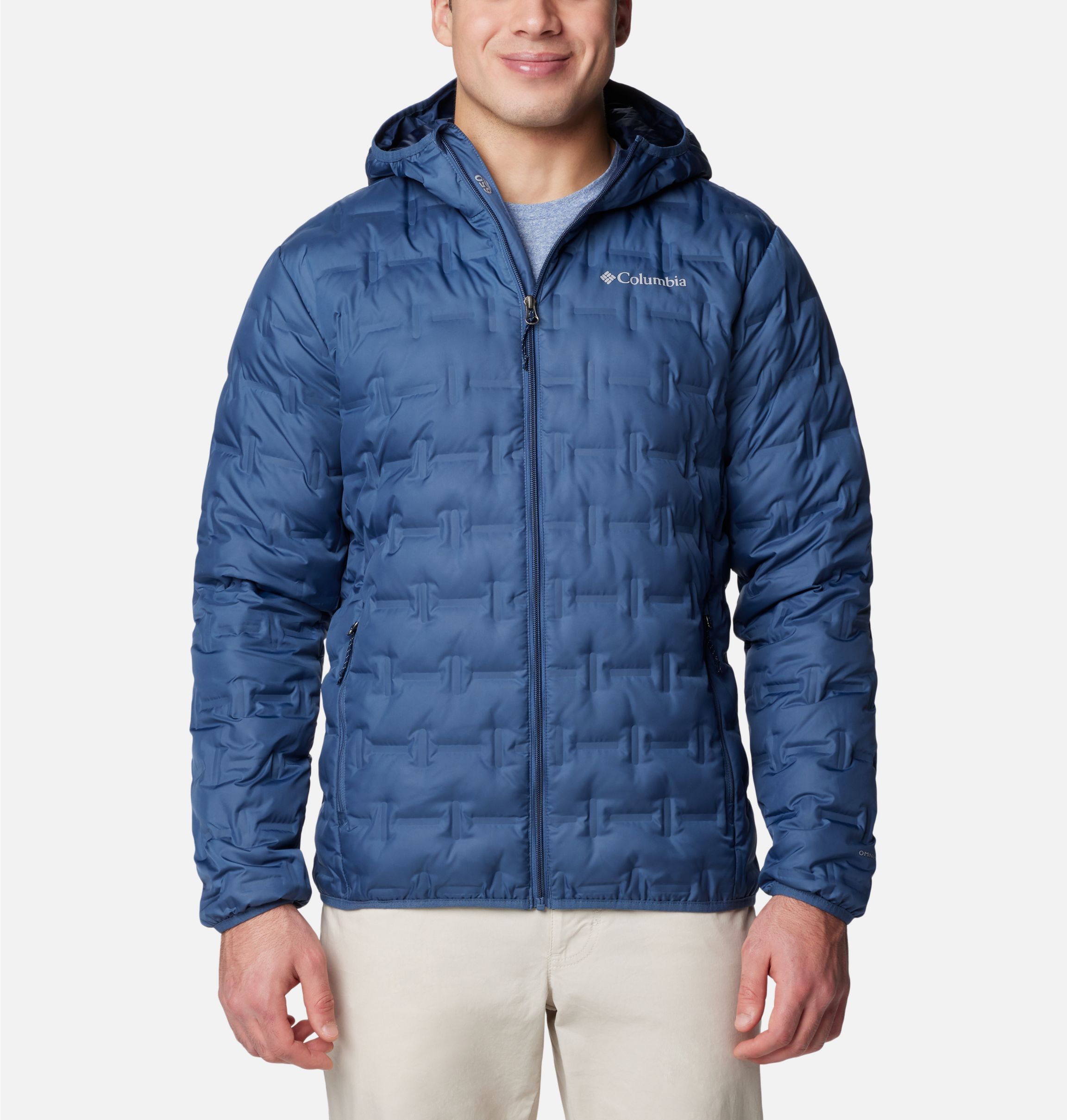 Men s Delta Ridge Down Hooded Jacket Columbia Sportswear