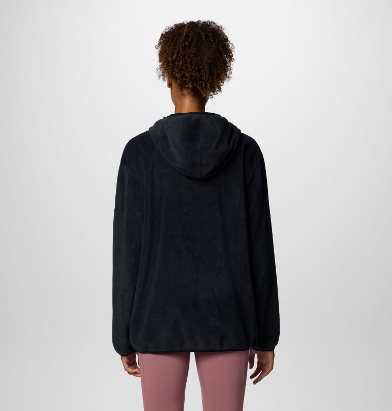 Women's Columbia Trek Fleece Hoodie, Color: Black, Casual Brand, image 2