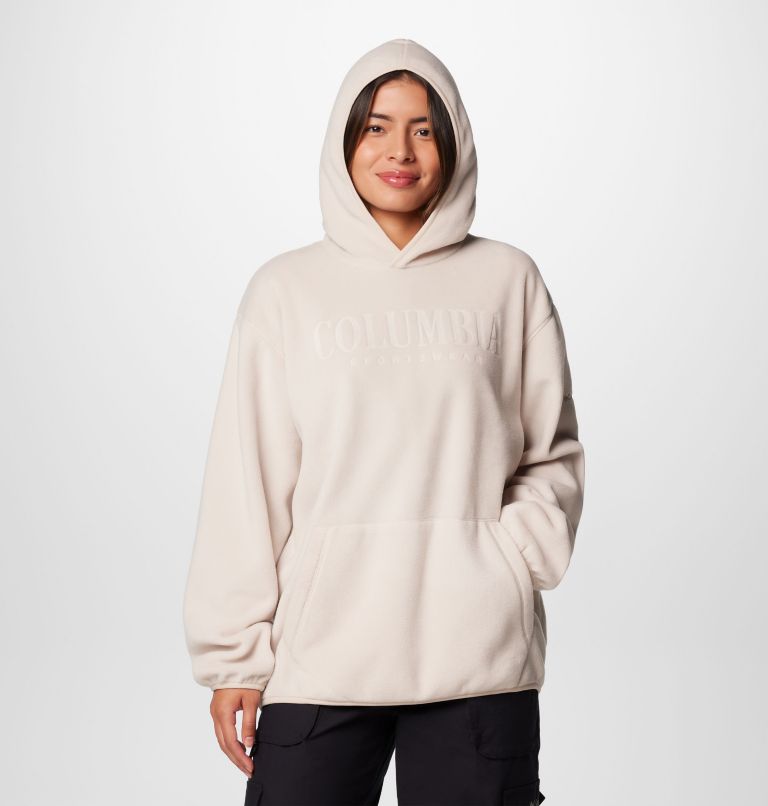 Women's Columbia Trek Fleece Hoodie, Color: Dark Stone, Casual Brand, image 6