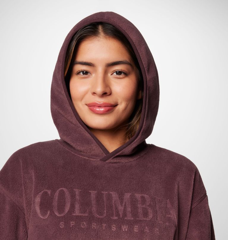Women's Columbia Trek Fleece Hoodie, Color: Moonvista, Casual Brand, image 5