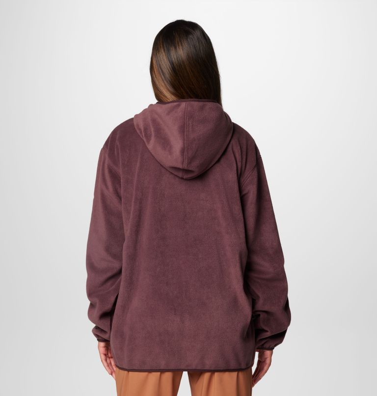 Women's Columbia Trek Fleece Hoodie, Color: Moonvista, Casual Brand, image 2