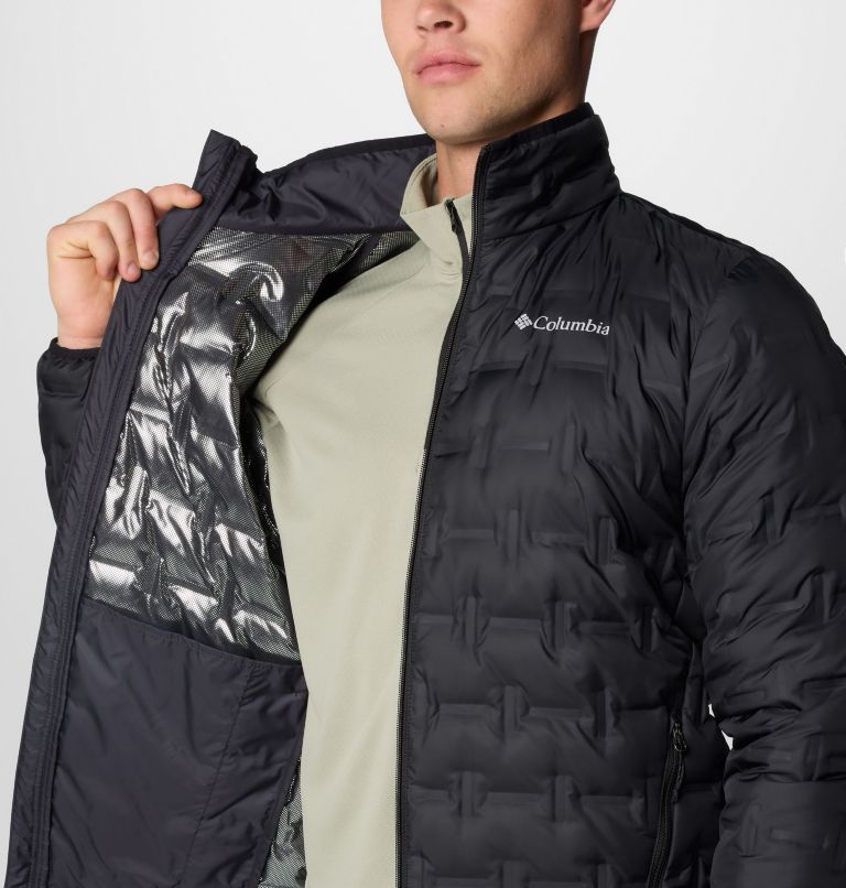 Men's Delta Ridge II Down Jacket, Color: Black, image 6