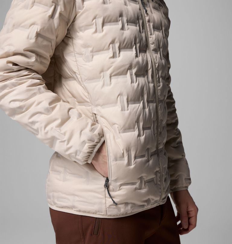 Men's Delta Ridge II Down Jacket, Color: Dark Stone, image 6