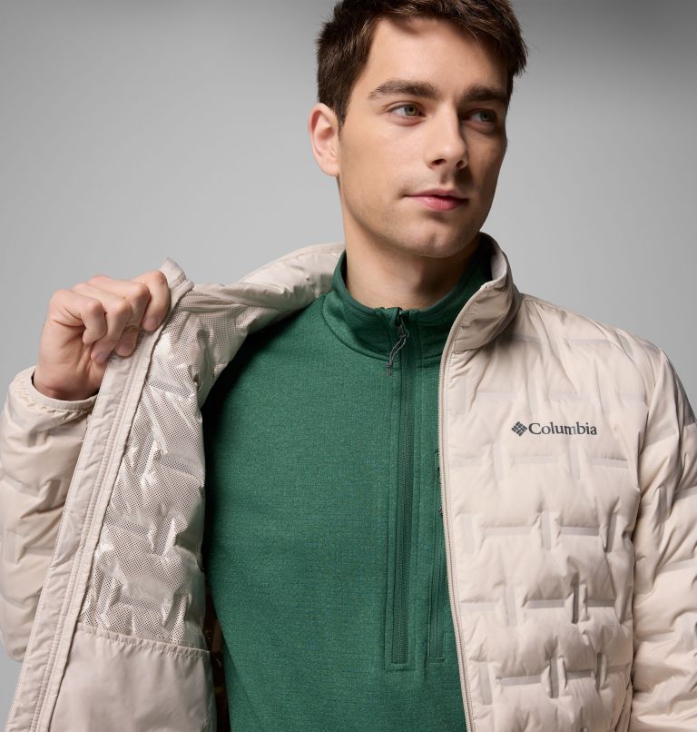 Men's Delta Ridge II Down Jacket, Color: Dark Stone, image 7