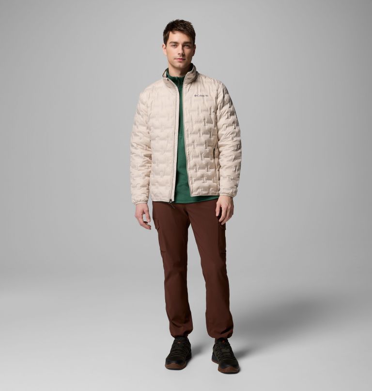 Men's Delta Ridge II Down Jacket, Color: Dark Stone, image 2