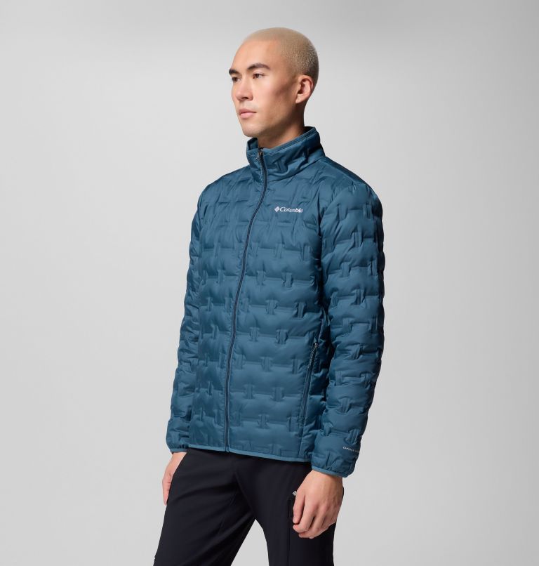 Men's Delta Ridge II Down Jacket, Color: Everblue, image 4