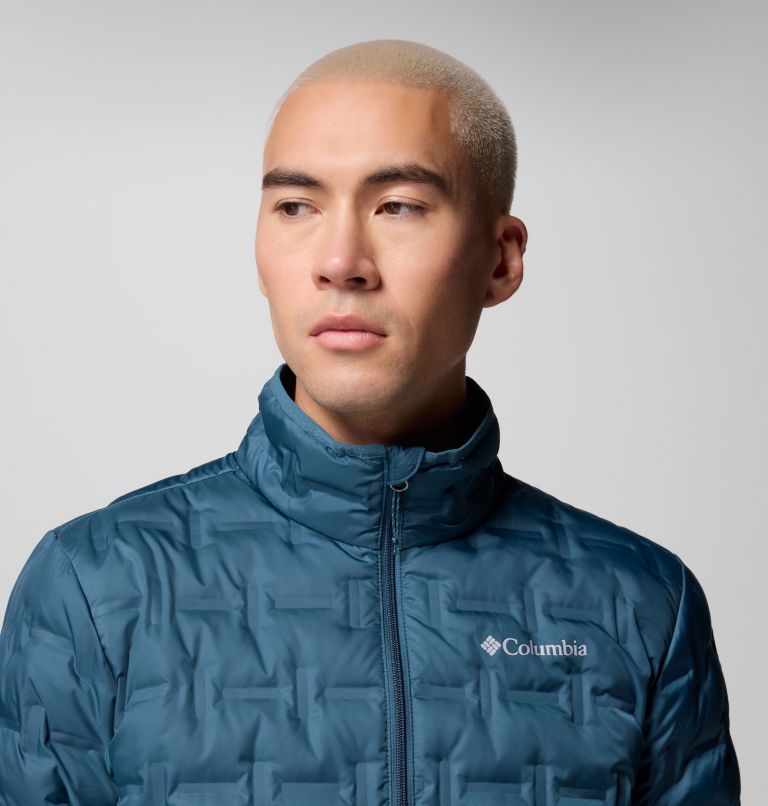 Men's Delta Ridge II Down Jacket, Color: Everblue, image 6
