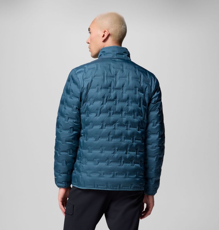 Men's Delta Ridge II Down Jacket, Color: Everblue, image 3