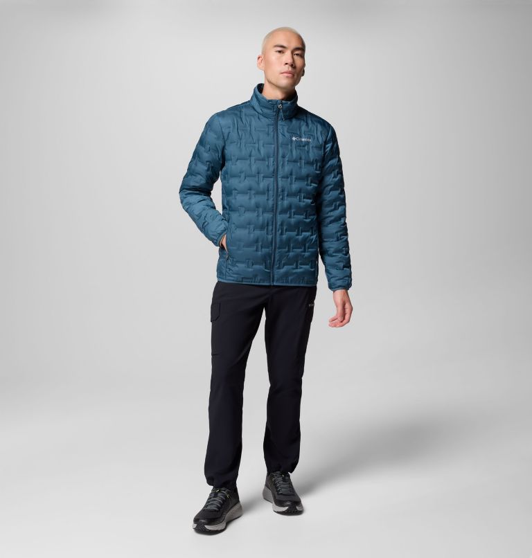 Men's Delta Ridge II Down Jacket, Color: Everblue, image 8
