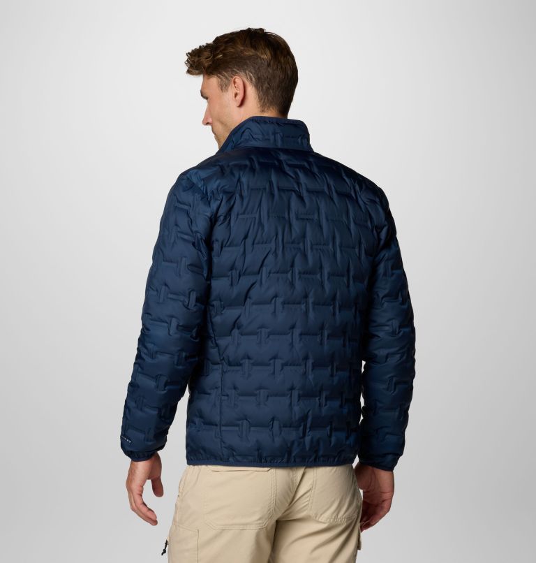 Men's Delta Ridge II Down Jacket, Color: Collegiate Navy, image 2