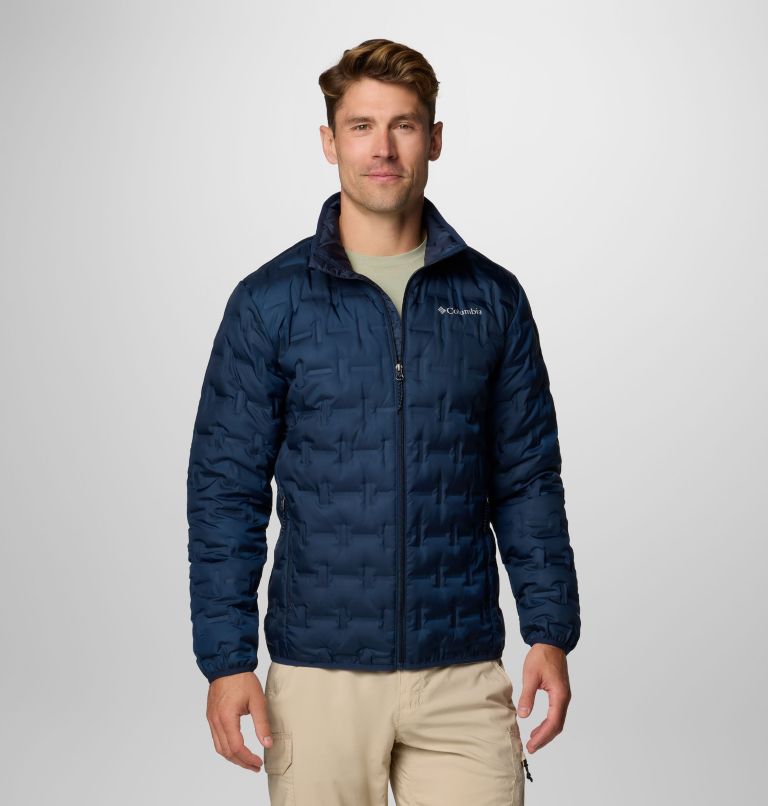 Men's Delta Ridge II Down Jacket, Color: Collegiate Navy, image 1