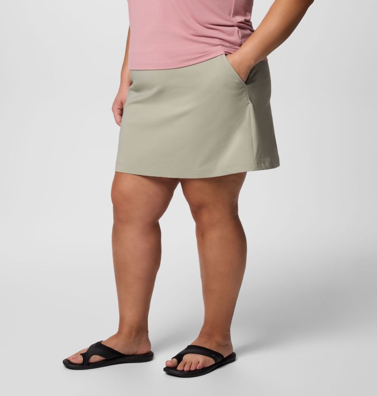 Women's All Seasons Skort - Plus Size, Color: Safari, image 4