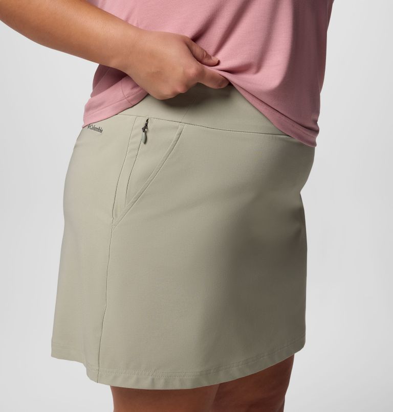 Women's All Seasons Skort - Plus Size, Color: Safari, image 7
