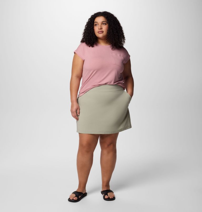Women's All Seasons Skort - Plus Size, Color: Safari, image 2